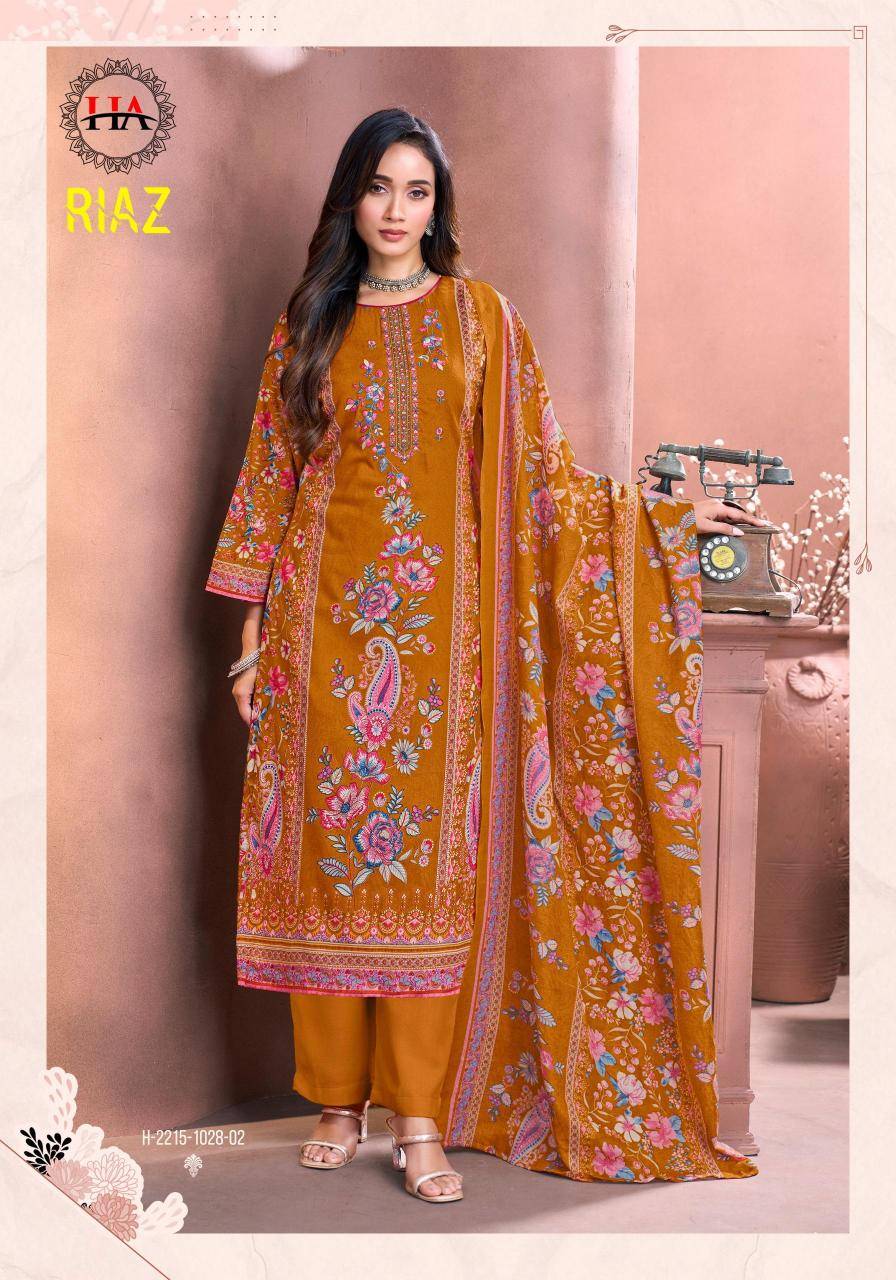 Alok suit riaz Unstitched dress materials
